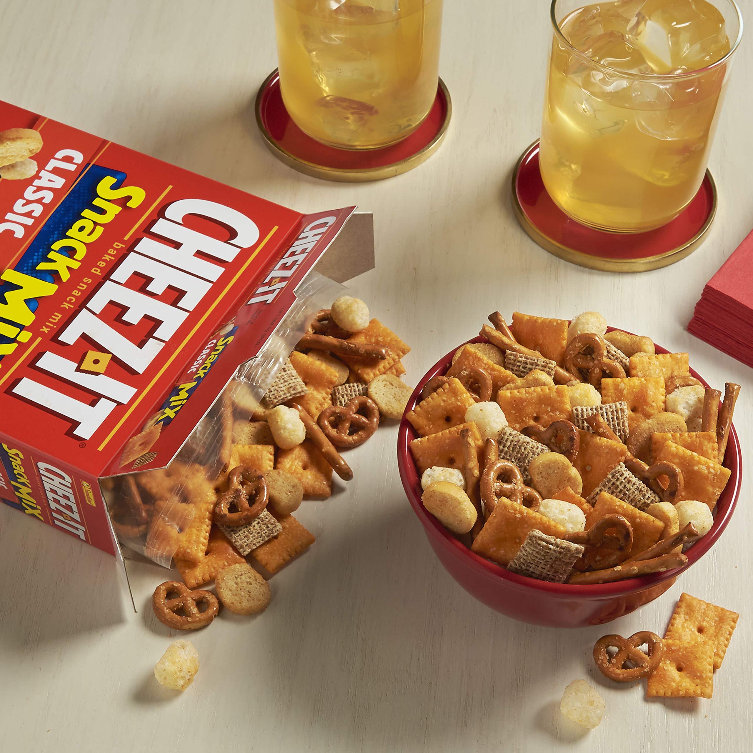 CheezIt Baked Snack Mix, Classic, 10.5 oz Box Buy Online in UAE at