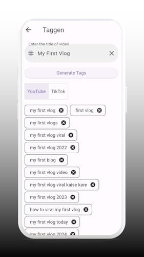 Taggen: Tag Generator for YouTube & TikTok