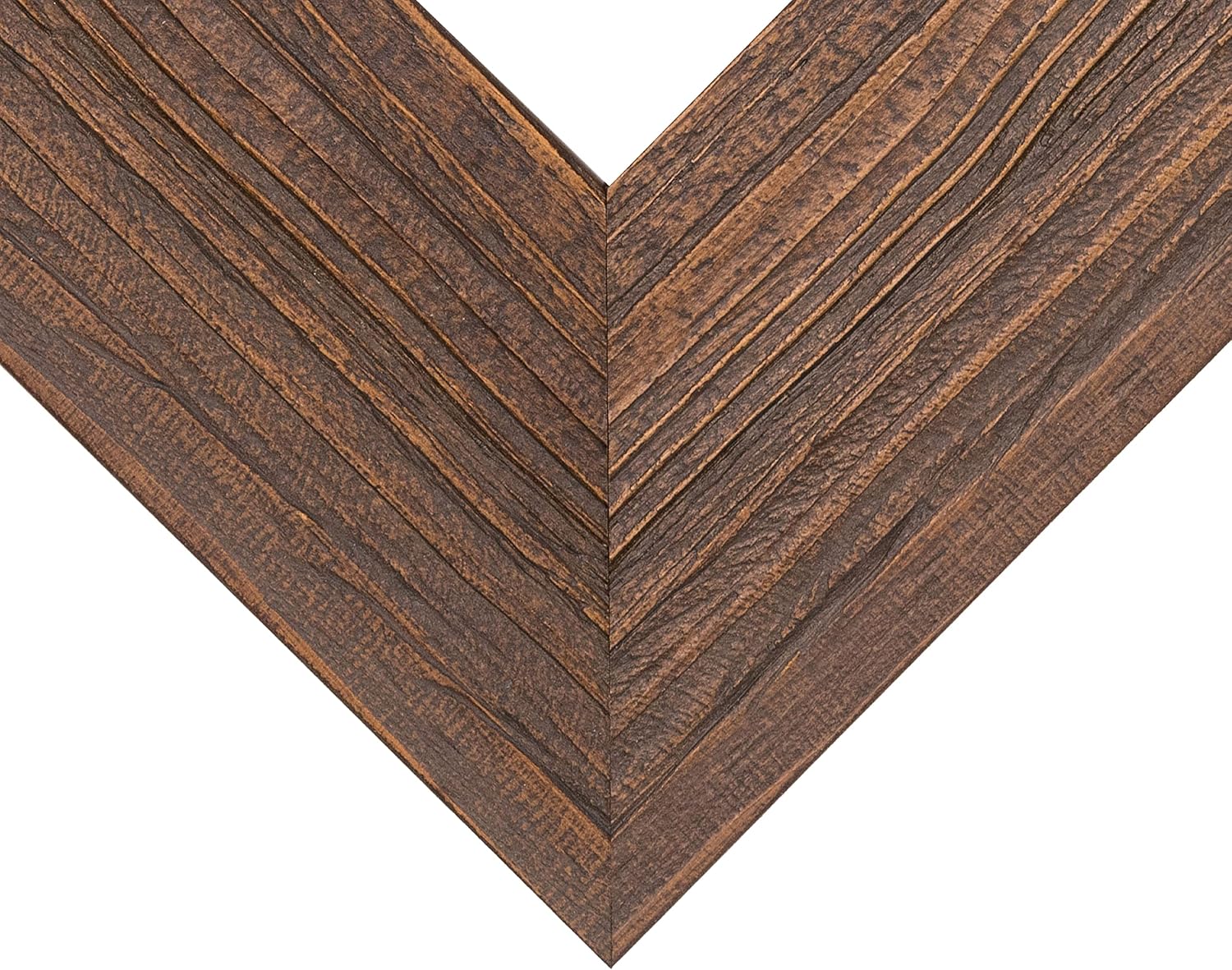 Craig Frames Elite Sherwood XL, 16x20 Picture Frame With Glass, Walnut Brown