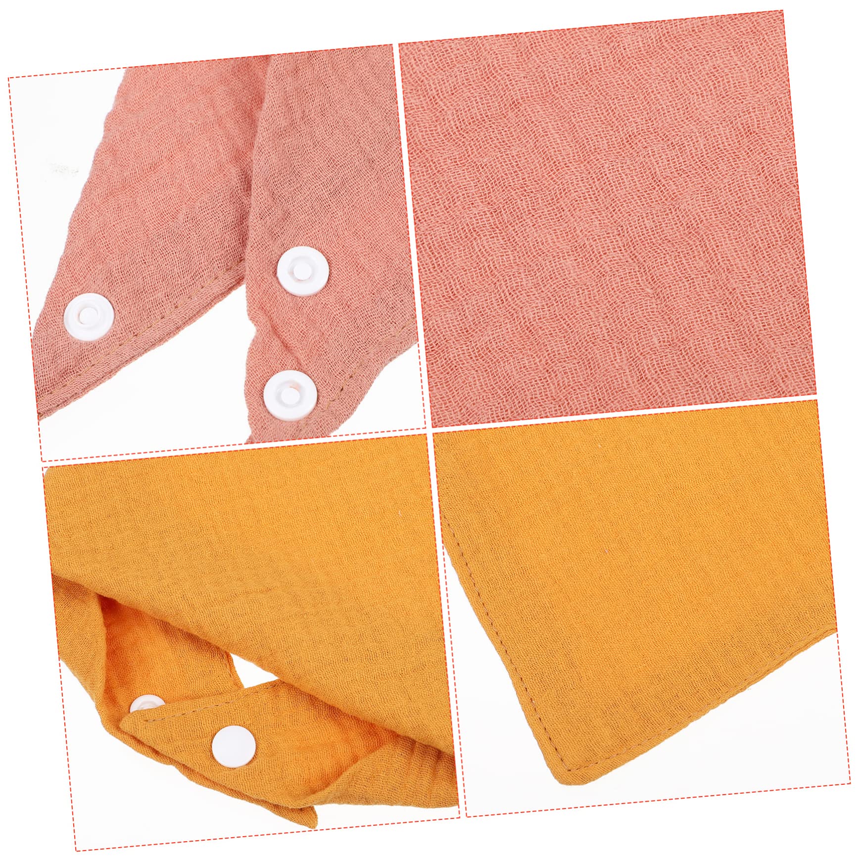 ibasenice 18 Piezas De Tela De Protección Para Bebés Baberos De Alimentación Para Bebés Babero Triangular Para Bebé Baberos Babeantes Para Bebés Baberos Para Babas De Bebé Babero De