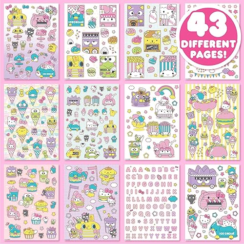 Vista 27 de Rainbow High 1500+ Fashion First Stickers de Horizon Group USA