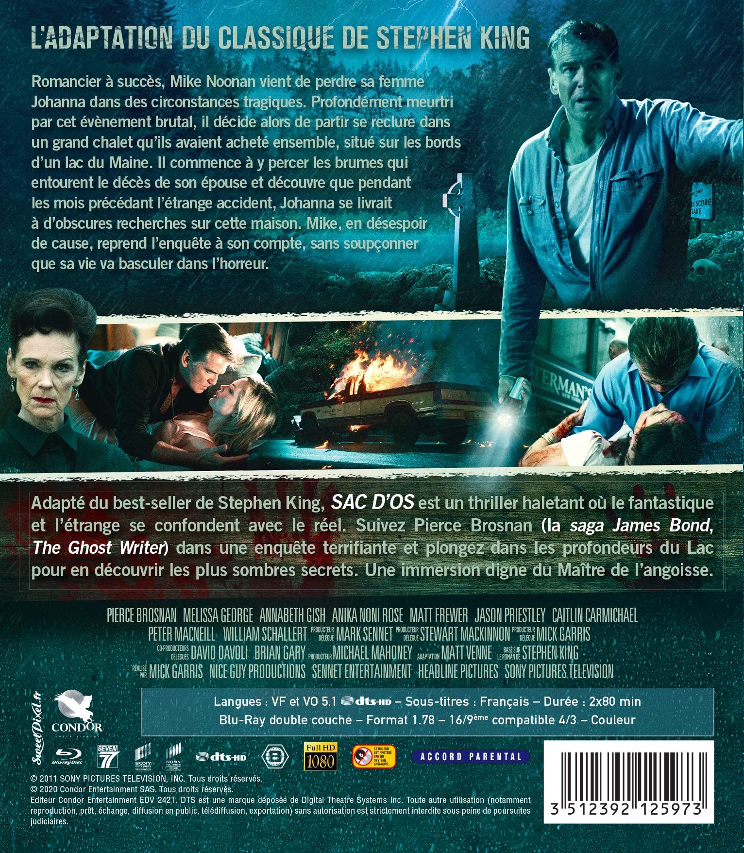 Image secondaire de Sac d'os - Intégrale en Blu-ray avec fourreau