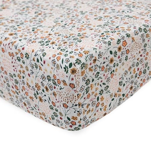 Miniatura 10 de Little Unicorn Funda para cambiador, 100% muselina de algodón, súper suave, cambio de pañales de bebé, lavable a máquina, 16 x 32 pulgadas (rosas de