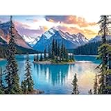 Blueforest Moraine Lake Puzzles for Adults 1000 Pieces, Canada Banff National Park Nature Landscape Jigsaw Puzzle, Impossible Hard Difficult Challenging Puzzles for Adults 27.5x19.7 Inch Art Puzzle