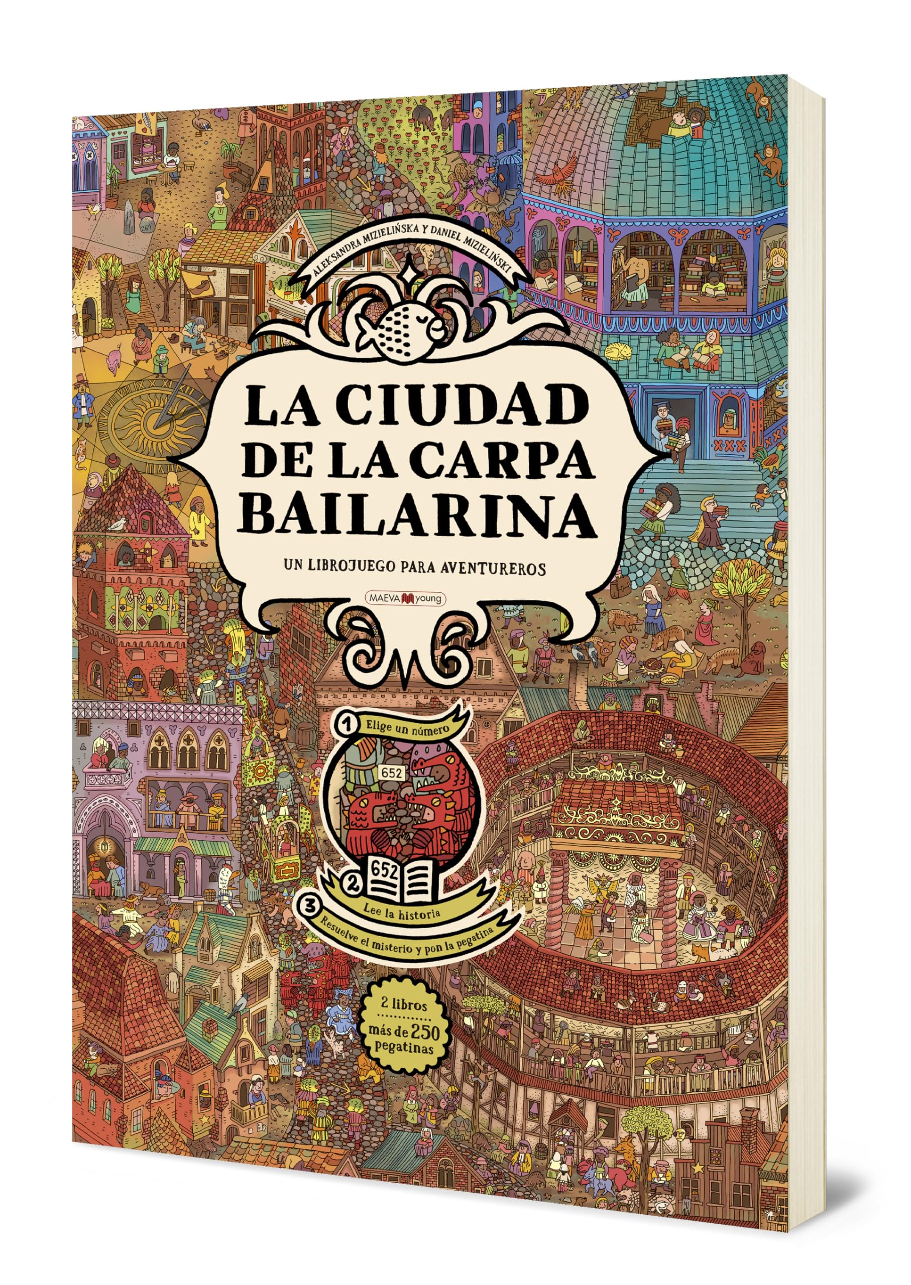 La ciudad de la carpa bailarina: Un librojuego para aventureros (Libros para los que aman los libros)