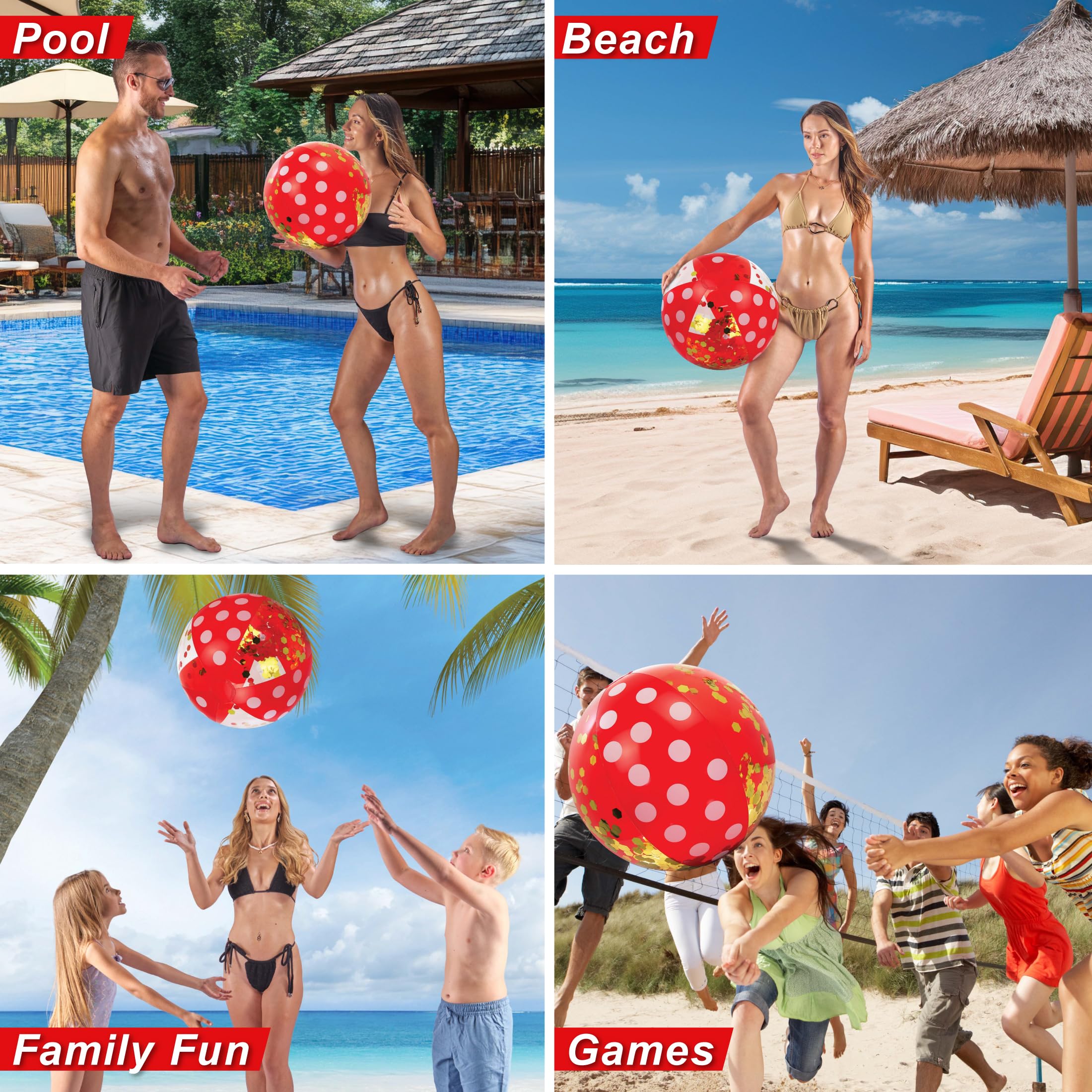 POZA Galleggiante gonfiabile per piscina con bandiera del Texas, con coriandoli scintillanti, per bambini e adulti, galleggiante in vinile per piscina, spiaggia o lago