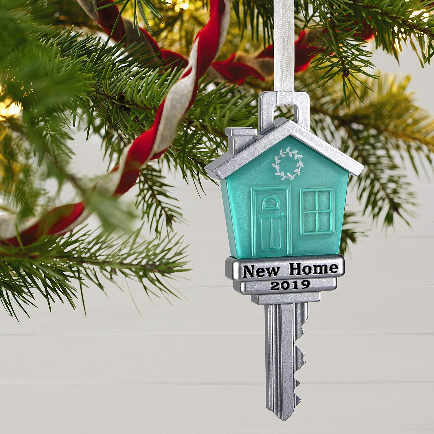 Hallmark Keepsake Christmas Ornament 2019 Year Dated, New Home, Metal