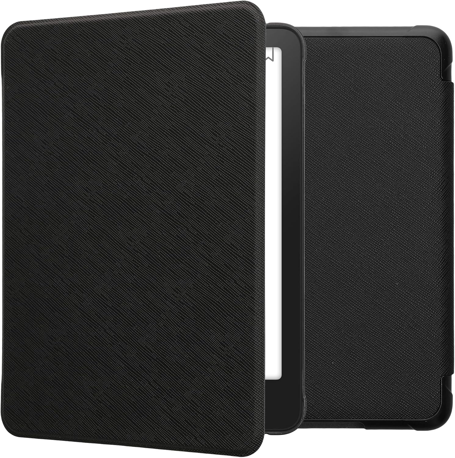 kwmobile Case Compatible with Amazon Kindle Paperwhite (2024)/Colorsoft Case - Cover for eReader with Magnetic Closure - Lavender