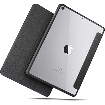 Amazon Com Tineeowl Latte Ipad 8 7 10 2 Inch 2020 2019 Model 8th 7th Generation Slim Folio Smart Cover All Around Protection Black