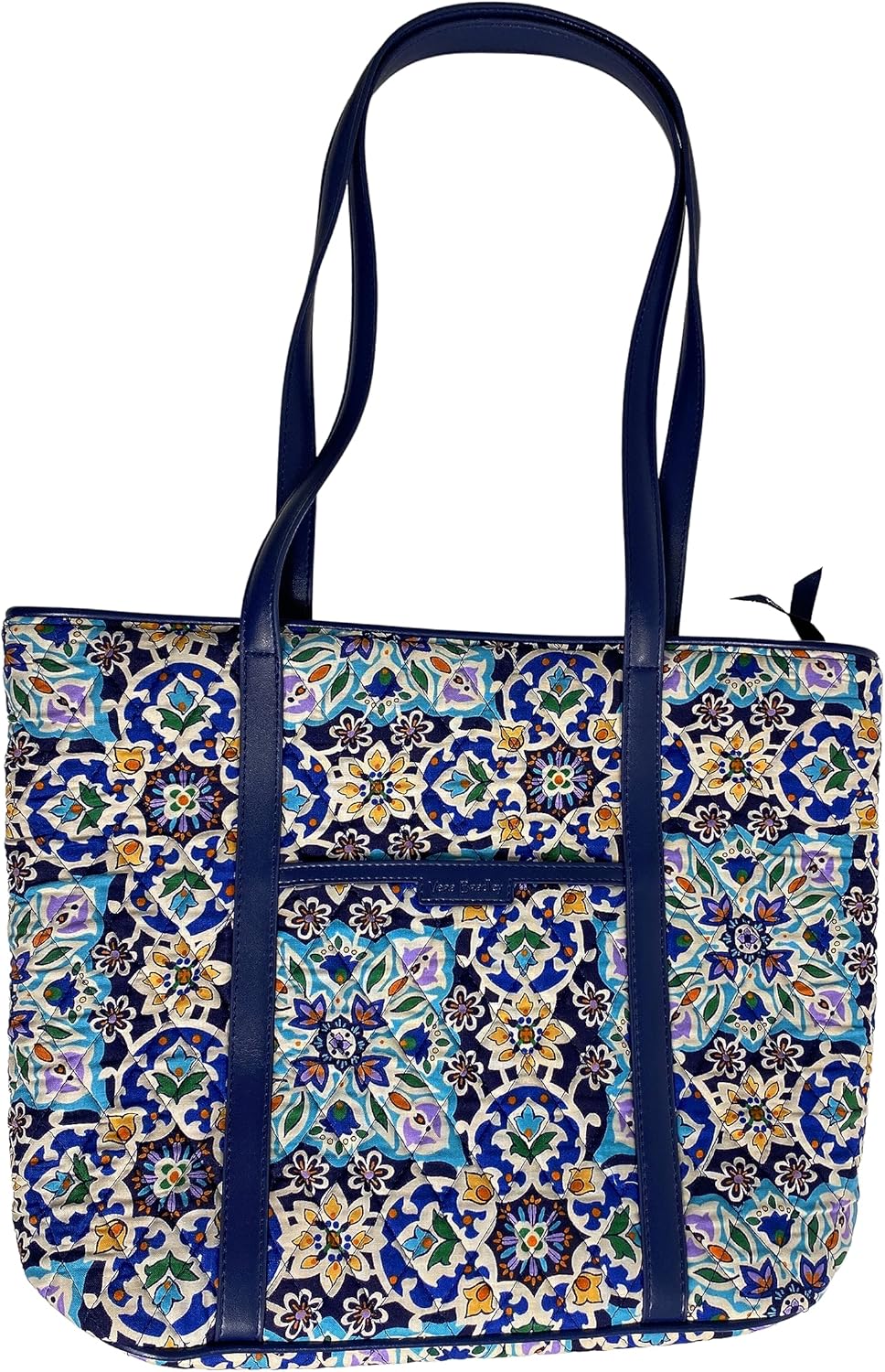 Vera Bradley Small Trimmed Vera (Lisbon Medallion Cool)