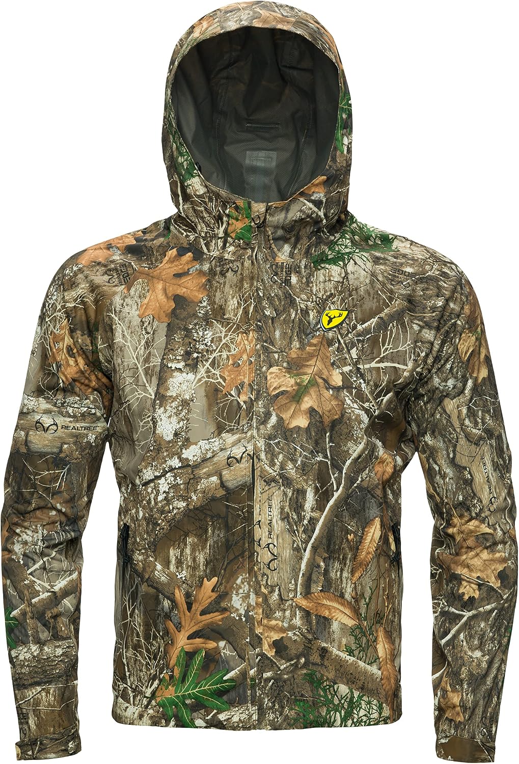 BLOCKER OUTDOORS Shield Series Men’s Packable Rain Jacket, Lightweight Waterproof Rain Gear
