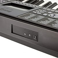 Vista 10 de Teclado electrónico RockJam de 61 teclas superkit con soporte, taburete, auriculares y fuente de alimentación