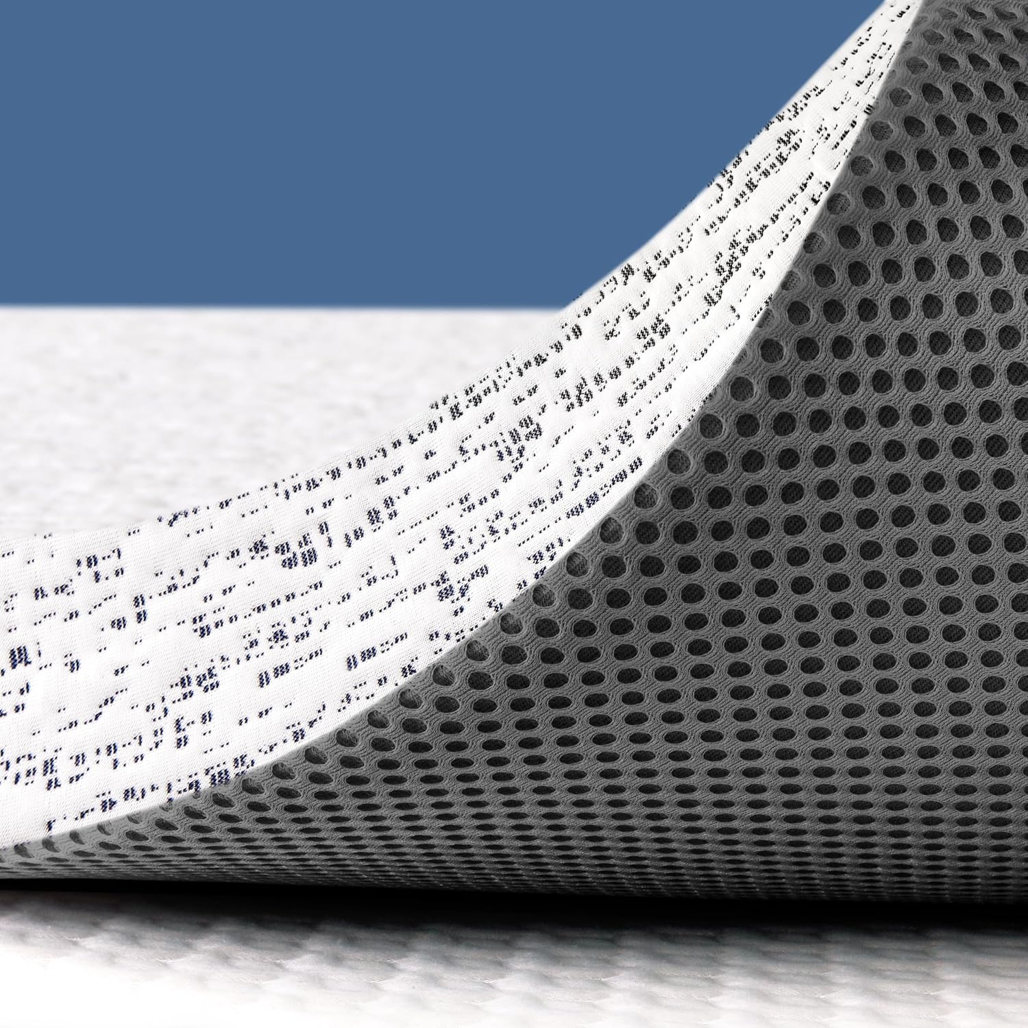 Subrtex Memory Foam Mattress Topper, 4 Inch King Mattress Topper for Pressure Relieving, Soft Breathable Single Bed Toppers Mattress Pads with Removable Washable Cover King 4Inch with cover