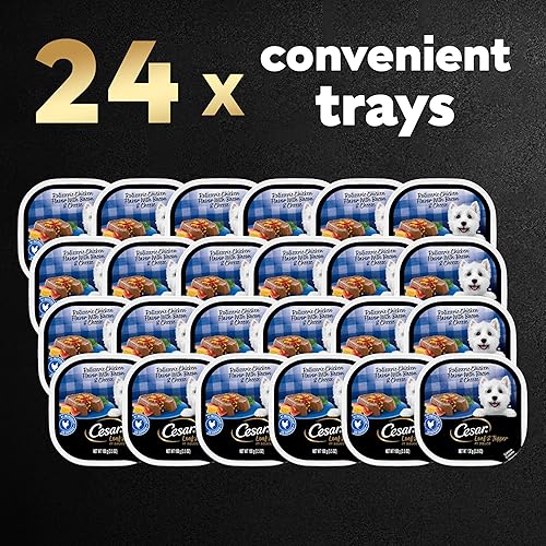 Miniatura 3 de Cesar Savory Delights Loaf  Topper in Sauce Wet Dog Food Pack of 24