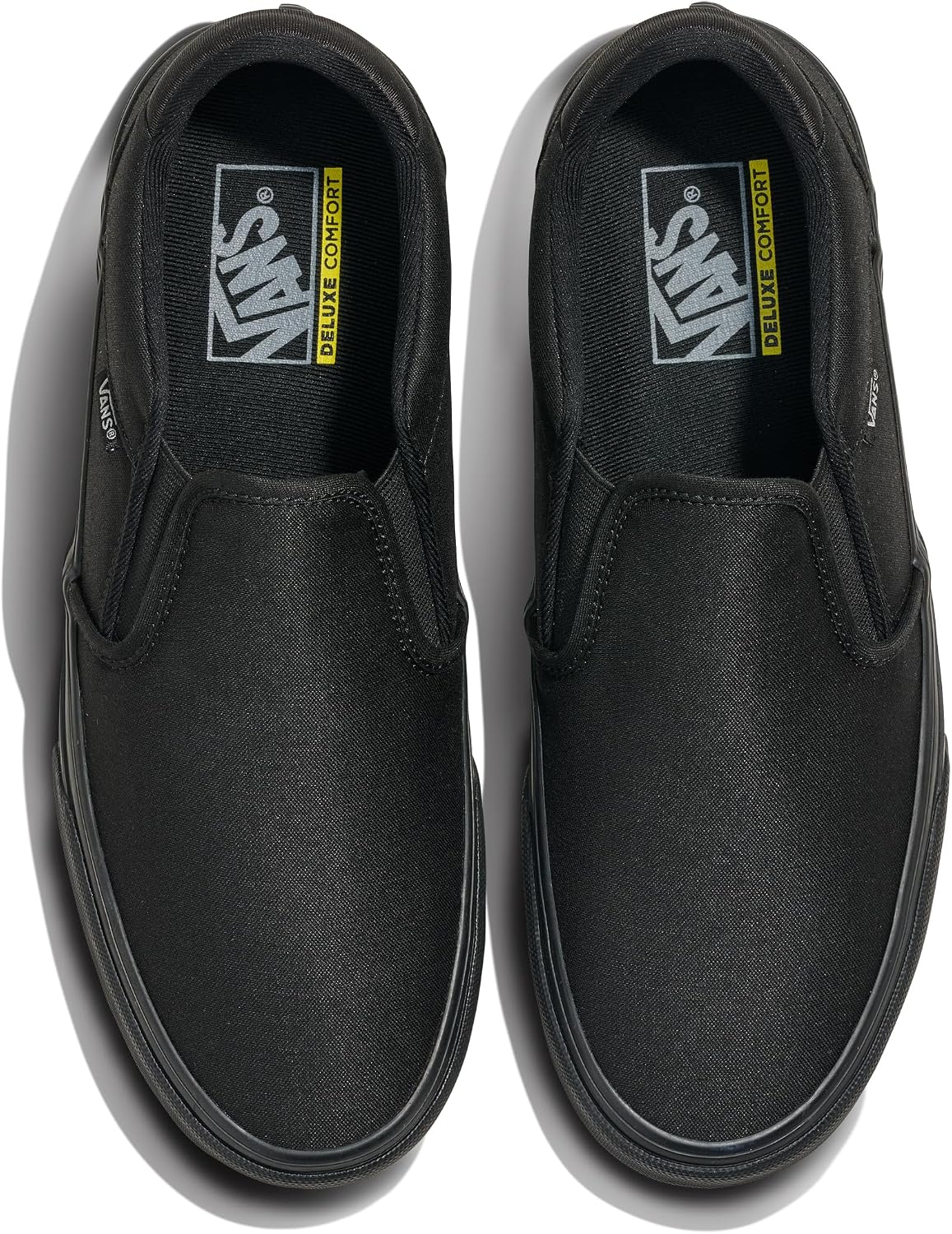 Vans Mens Asher Deluxe Slip-on Shoe | Comfortable Sneakers for Fashion, Walking & Everyday Wear