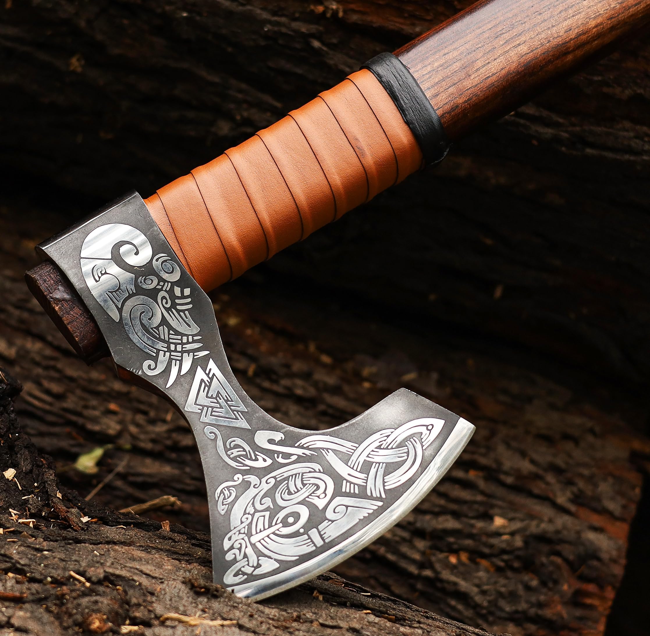 Amazon.com : SHINY CRAFTS® Handcrafted Viking Axe – Engraved