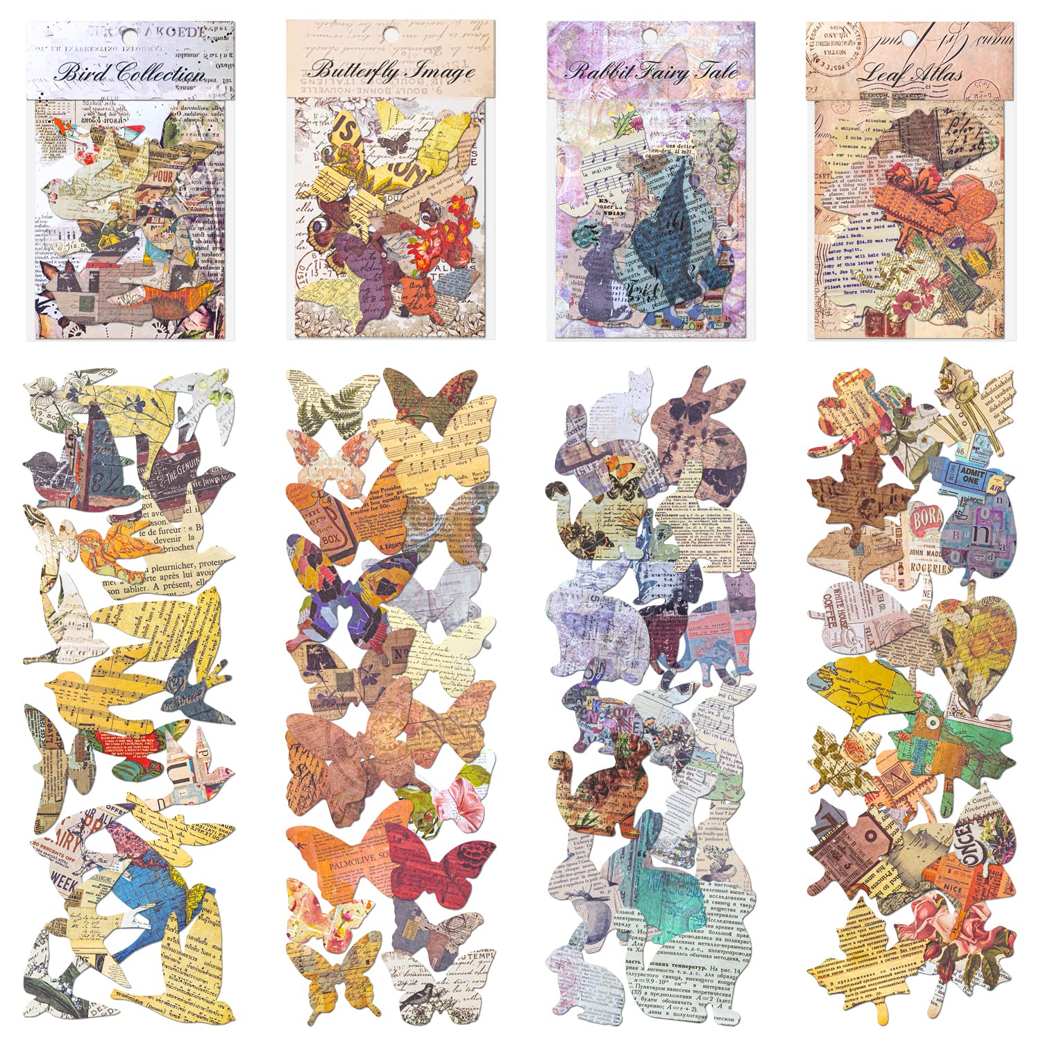 4 Packs Decorative Sticker Freedom