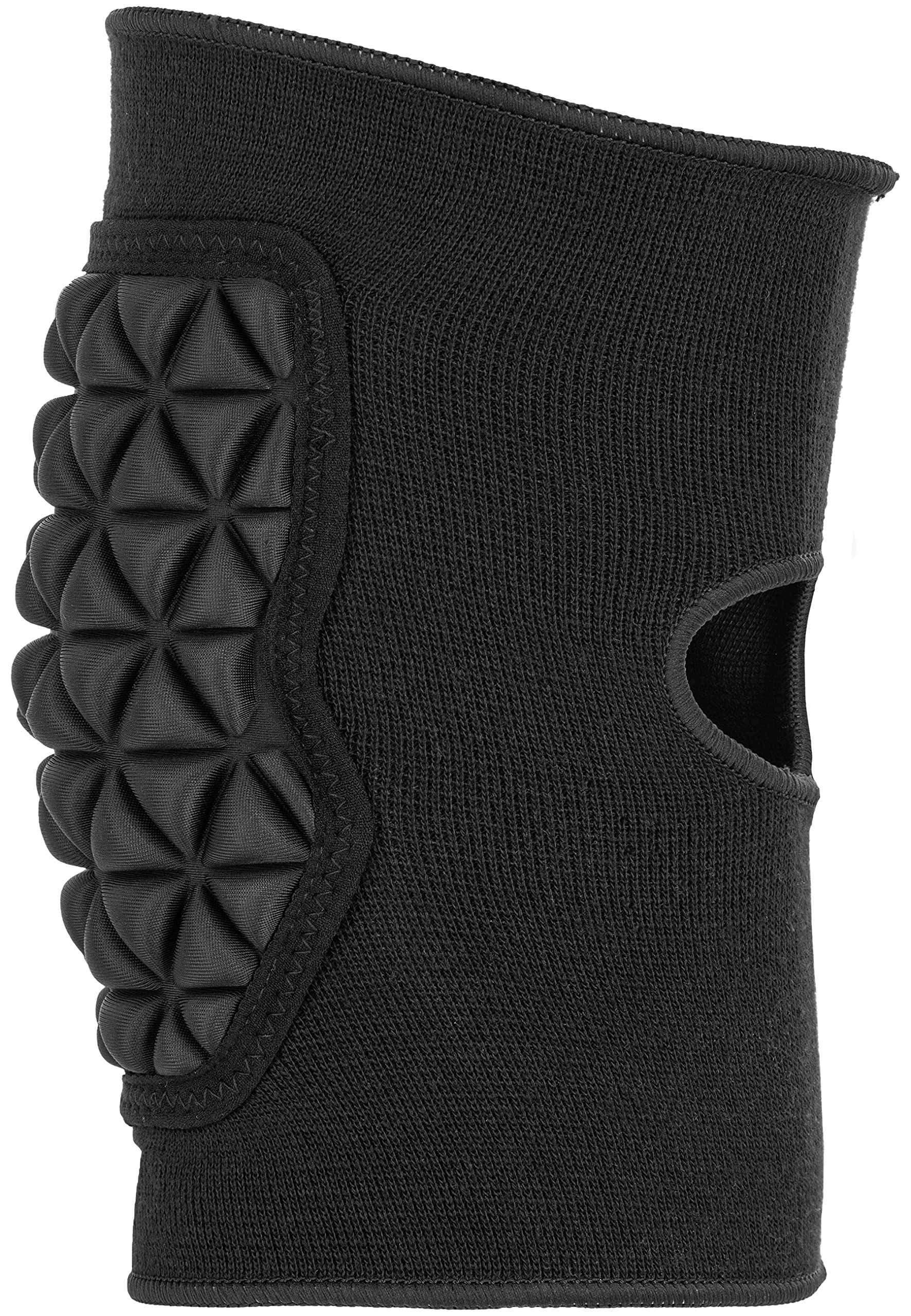 Reusch Ginocchiere da portiere da uomo Deluxe, ginocchiere da calcio, imbottite, a compressione per adulti, bambini, ragazzi, per evitare lesioni, colore nero