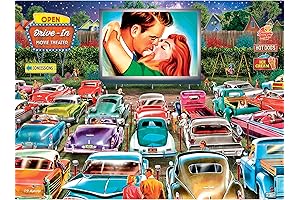 RoseArt - Back To The Past - Drive In Date Night 1000...