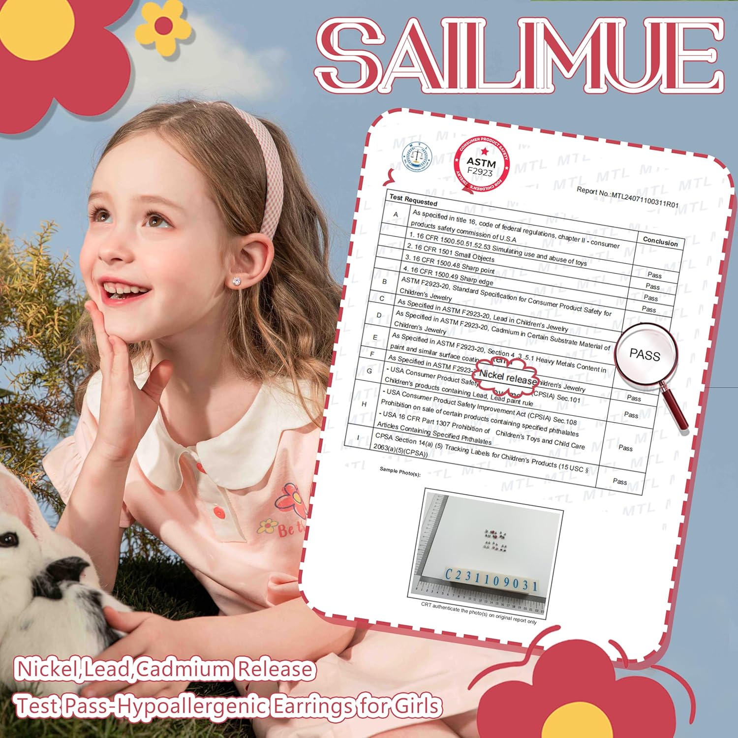 SAILIMUE 24 Pairs Hypoallergenic Screw Back Earrings - Image 2