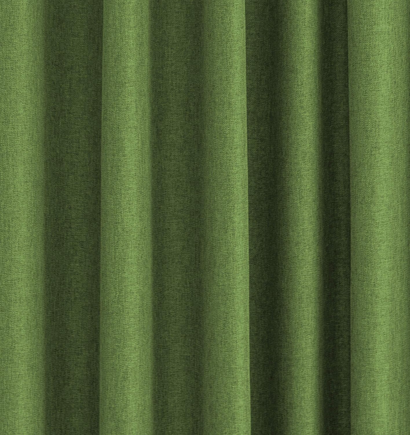 Homing Eyelet curtain Allen, Moss, W 55.1" x L 96.5" (1 Panels) - Image 3