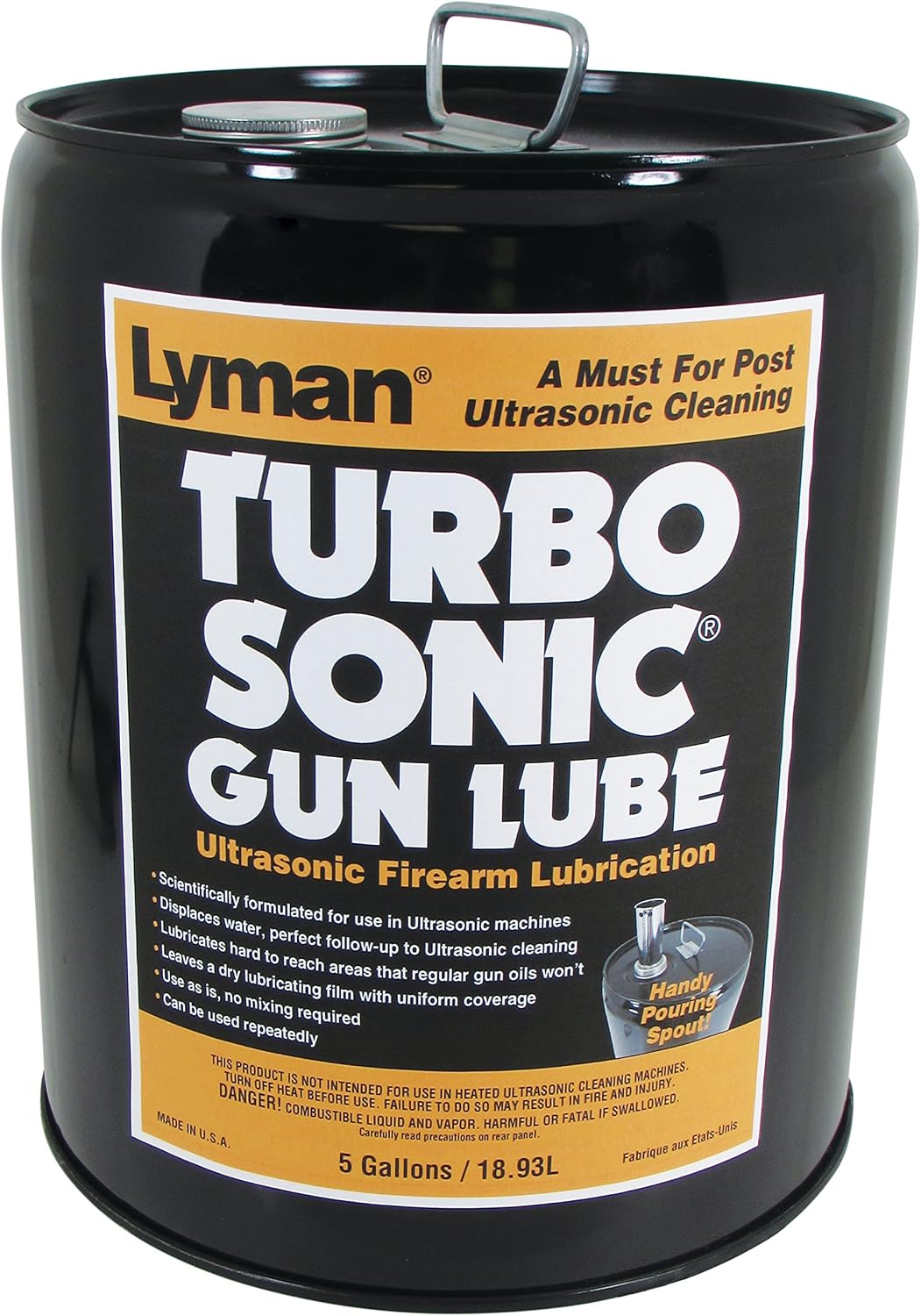 Lyman Products Turbo Sonic Gun Lube in 5-Gallon Can