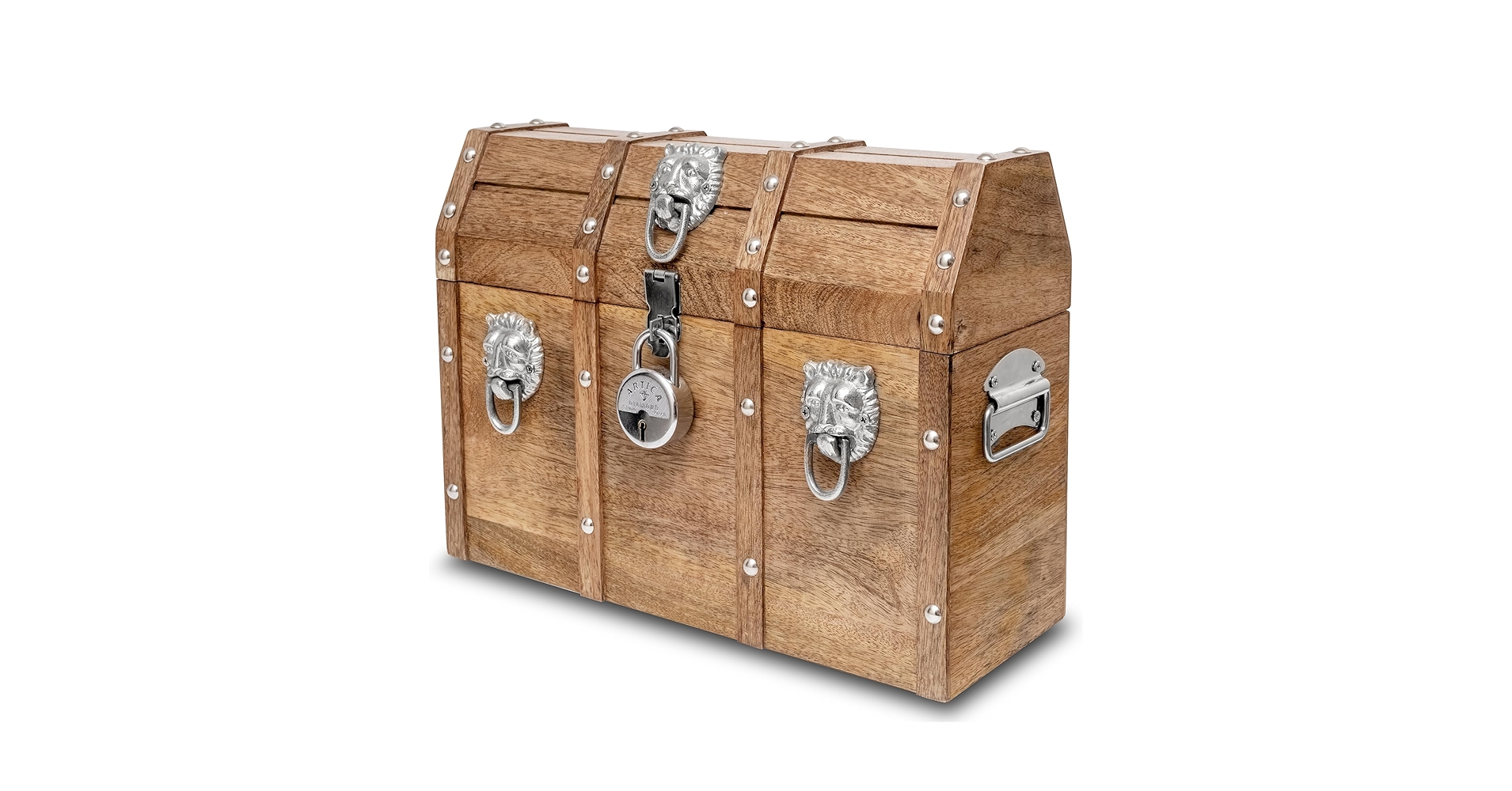 Amazon.com: Vizayo Handmade Pirate Treasure Chest with Lock