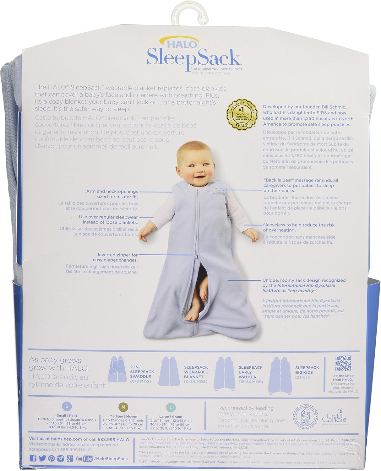 halo winter weight sleep sack large