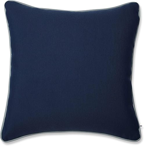 Vista 47 de Pillow Perfect Almohadas de gran tamaño para exteriores/interiores, lumbares - 16.5 x 24.5 pulgadas, azul coral bahía 2 unidades Bahía de Coral Azul