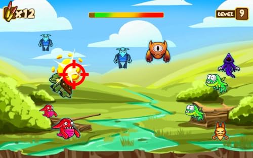 Falling Monster: Shoot Them All