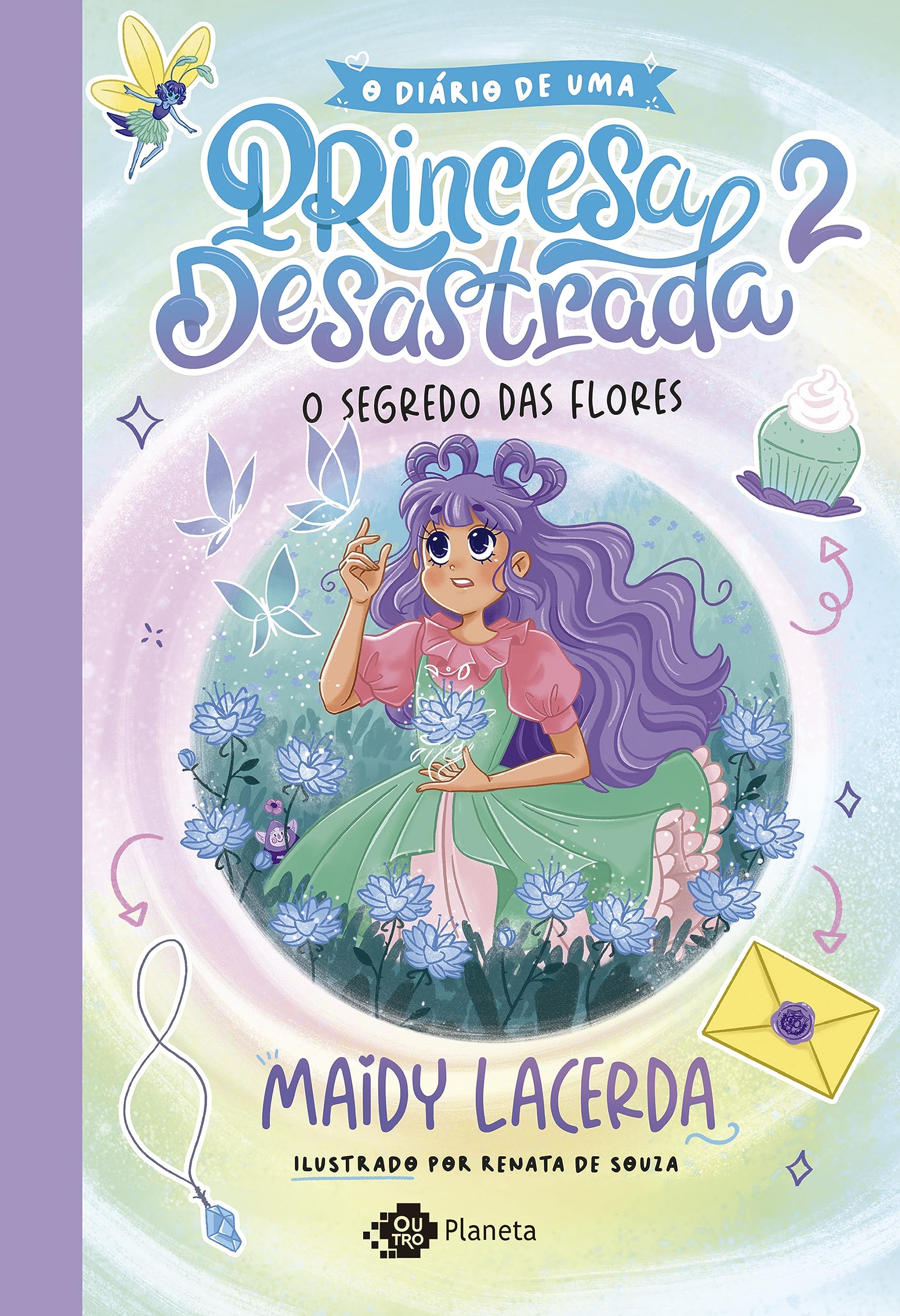 Capa de O Diário de uma Princesa Desastrada 2: O Segredo das Flores
