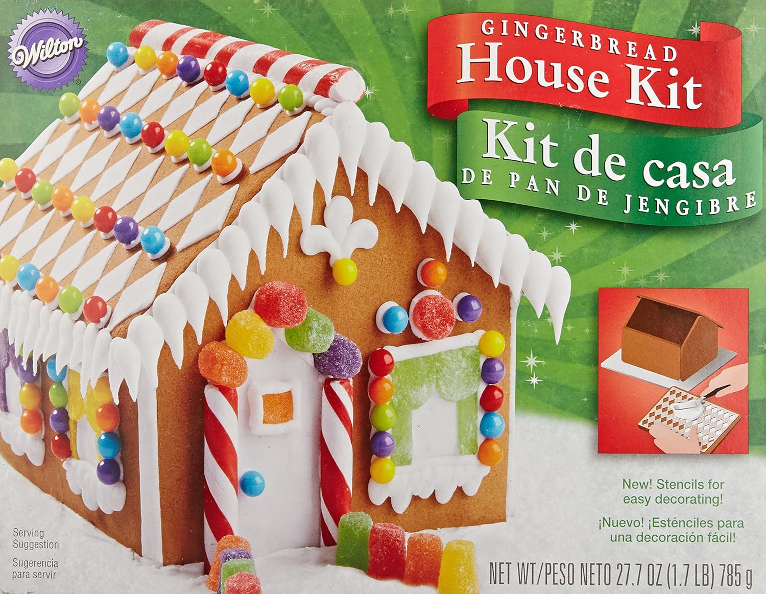Wilton 21041914 PreBaked Gingerbread House Kit, Ubuy Hungary