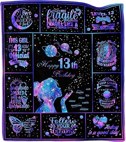 Miniatura 7 de Dulkjio Ideas de regalo para niña de 10 años, regalos para manta de niña de 10 años, regalos de cumpleaños para niñas de 10 años, decoraciones de