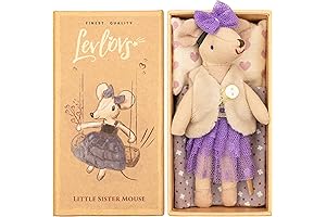Ballerina Mouse Doll Mouse in a Matchbox Toy Baby Registry Gift