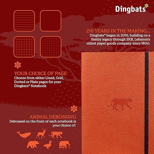 Vista 136 de Dingbats - Cuadernos Lima - Yasuni (características de bono),Glicine Arctic (características de bono),Mandarina - Serengeti