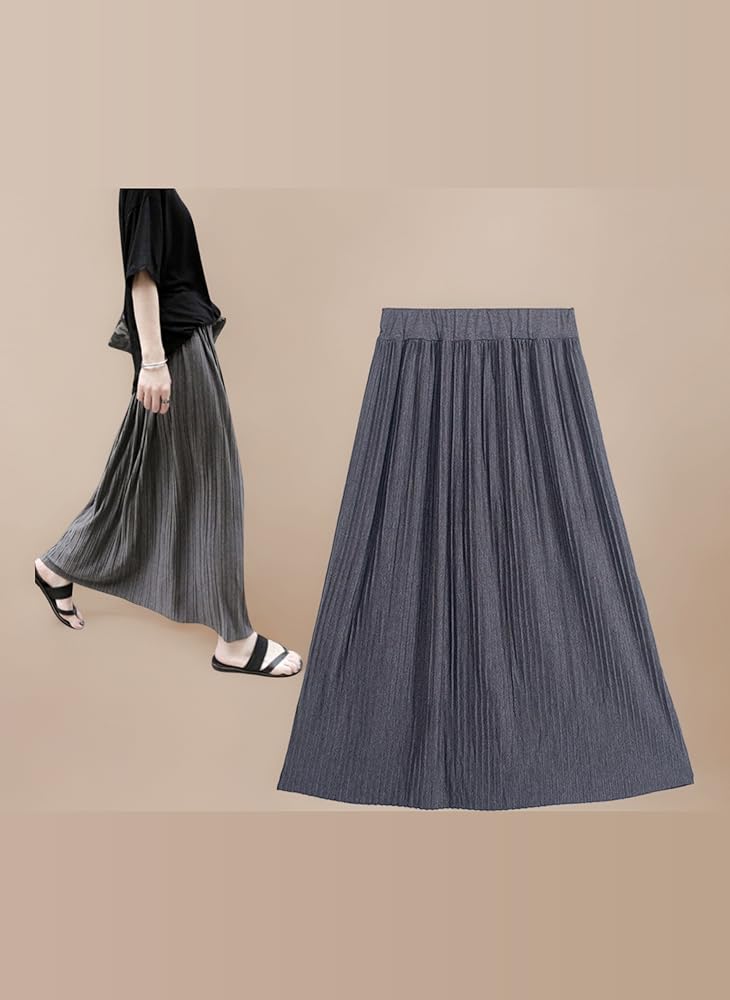 Amazon.co.jp: [PLEAVIT] ロングスカート レディース プリーツ