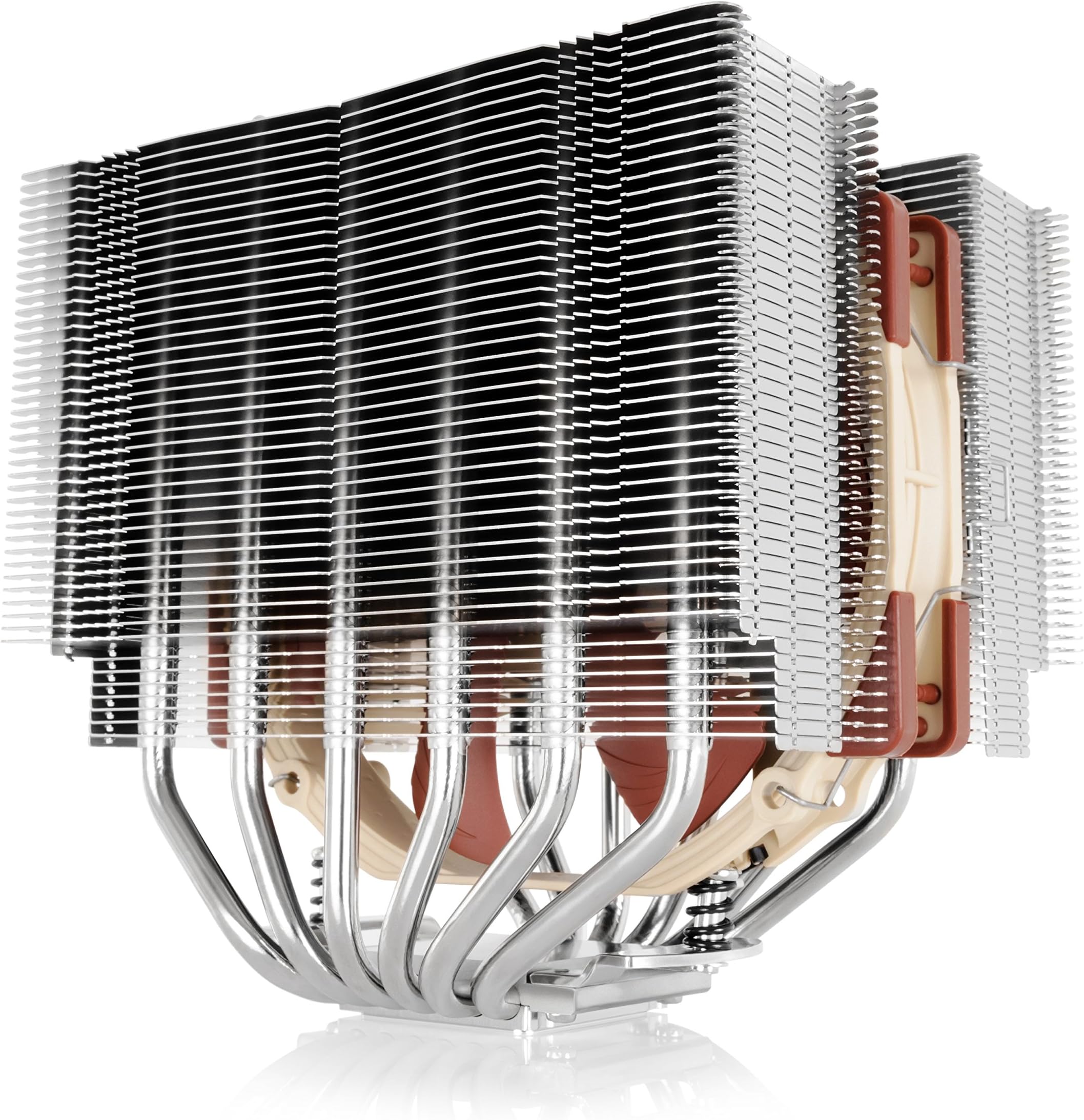 Noctua NH-D15S, Premium Dual-Tower CPU Cooler with NF-A15 PWM 140mm Fan (Brown)