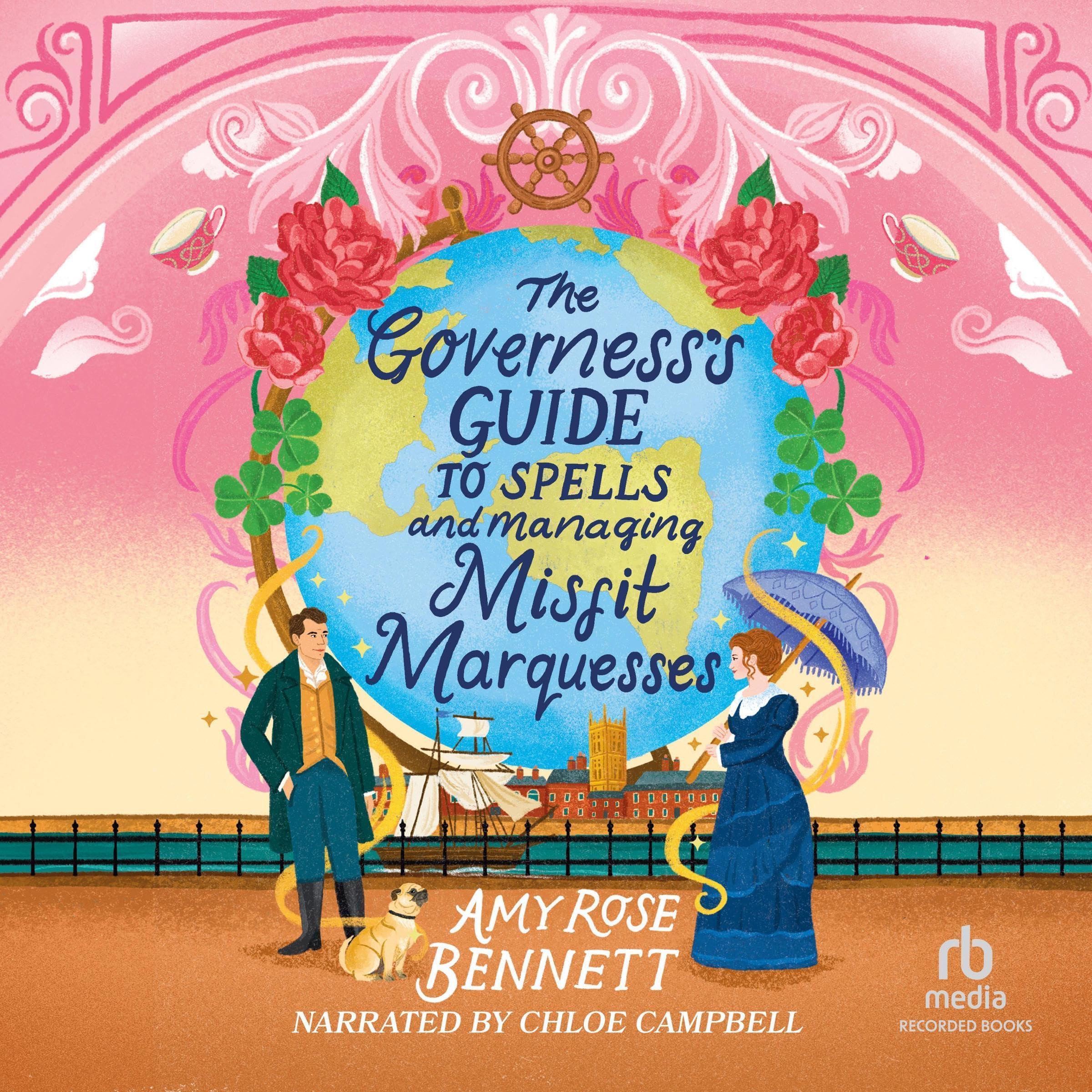 Cover art for The Governess's Guide to Spells and Managing Misfit Marquesses