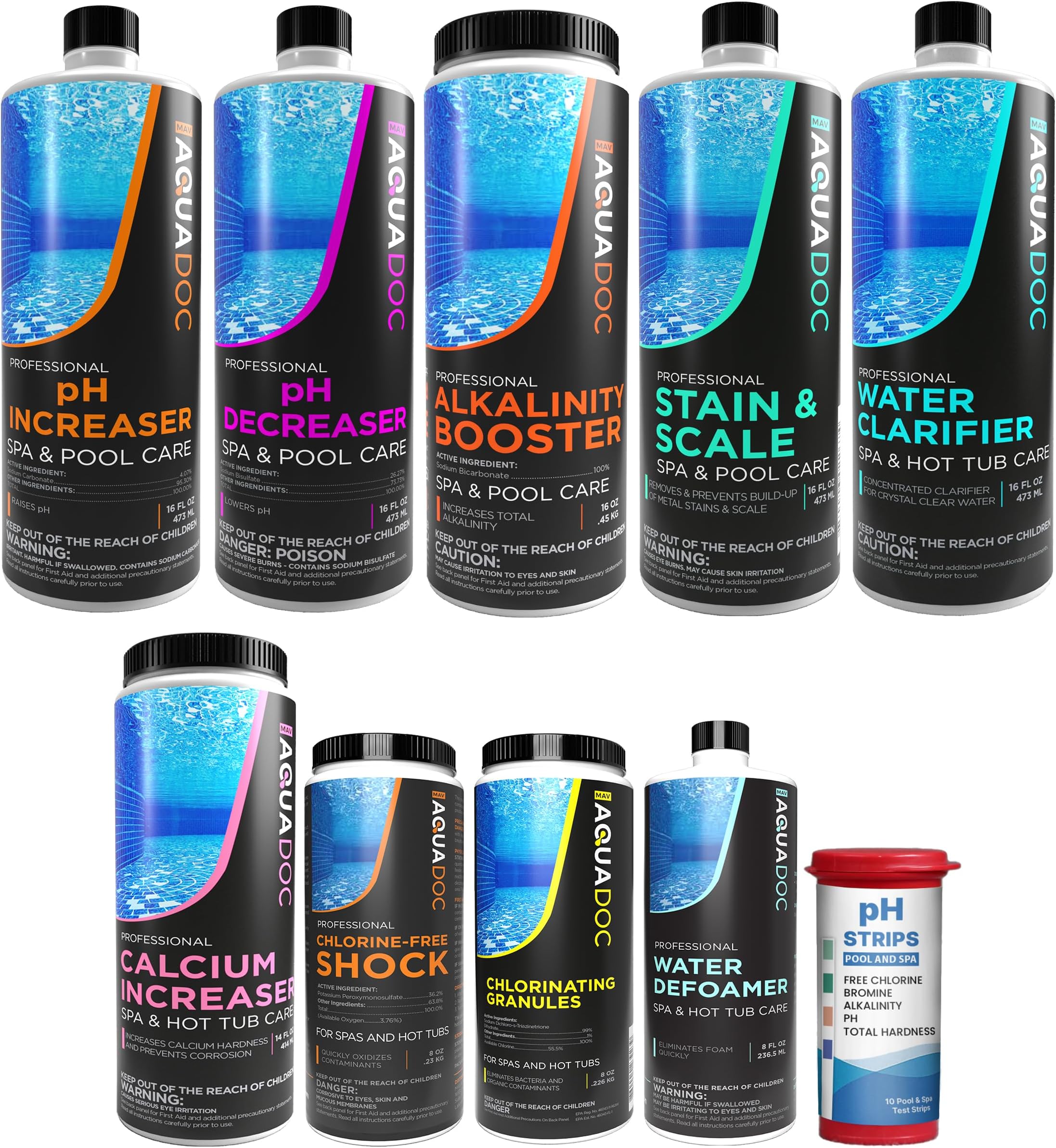 The Inflatable Hot Tub Chemical Kit (Chlorine