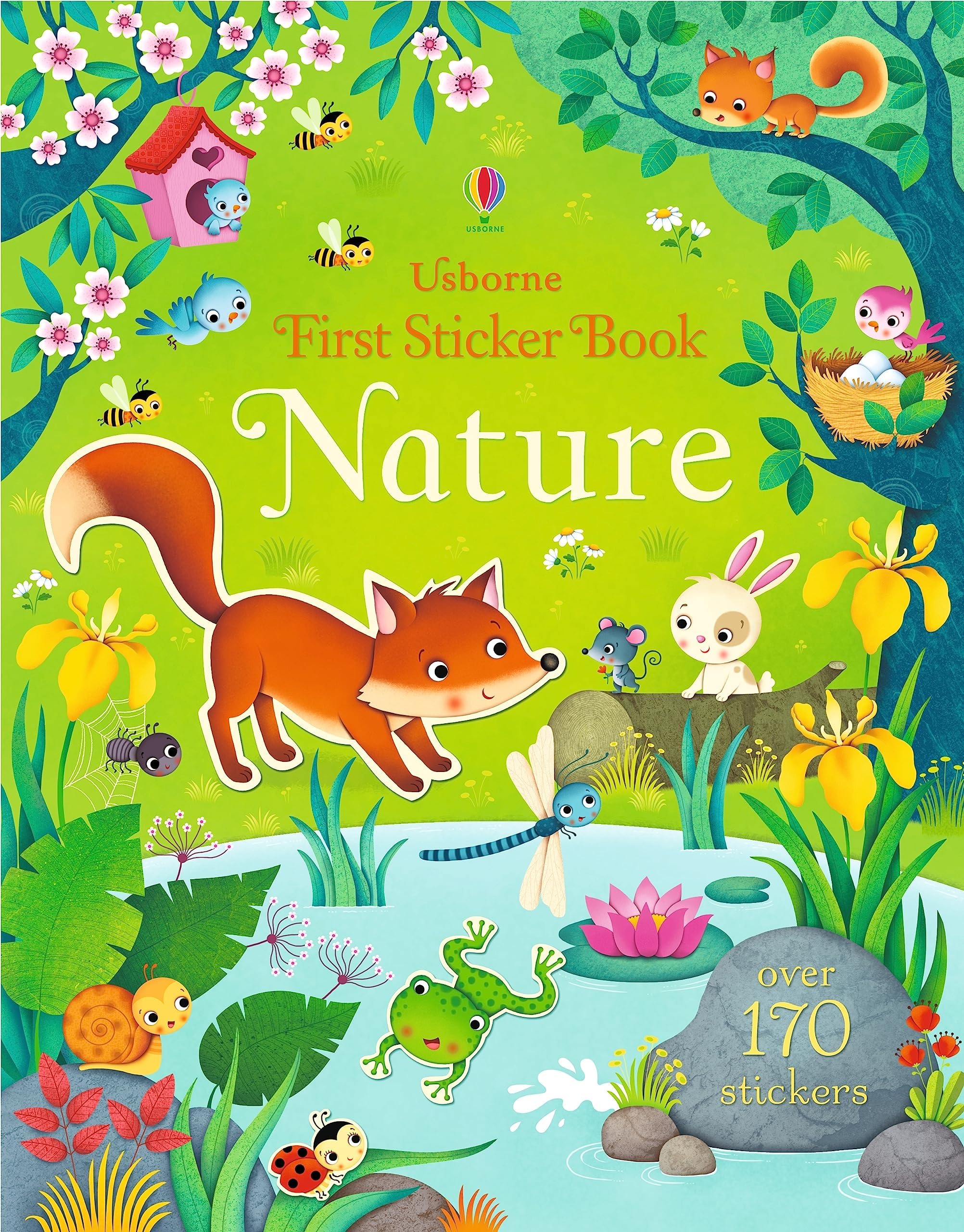 First Sticker Book Nature: An Engaging Activity Book About Animals, Plants, and Bugs for Kids (Ages 3-5)