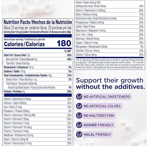 Miniatura 3 de Enfagrow Premium Gentlease - Bebida nutricional para niños pequeños, hecha con leche real, diseñada para aliviar la irritación, los gases