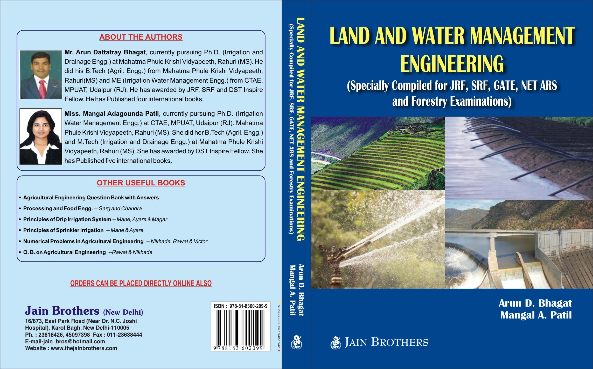Land and Water Management Engineering: Specially Complied for JRF SRF GATE NET ARS and Forestry Examinations (PB)