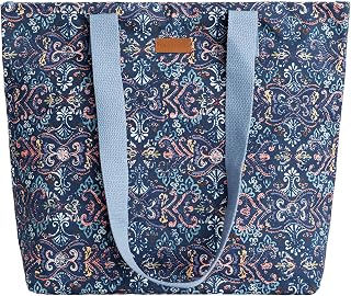 Maison d' Hermine 100% Cotton Canvas Tote Bag Reusable Shoulder Grocery Bag