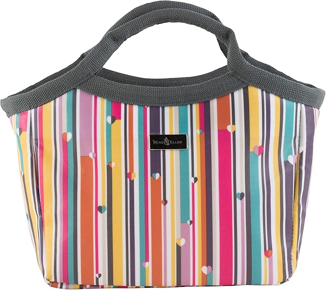 Beau and Elliot 73435 Linear Insulated Lunch Handbag