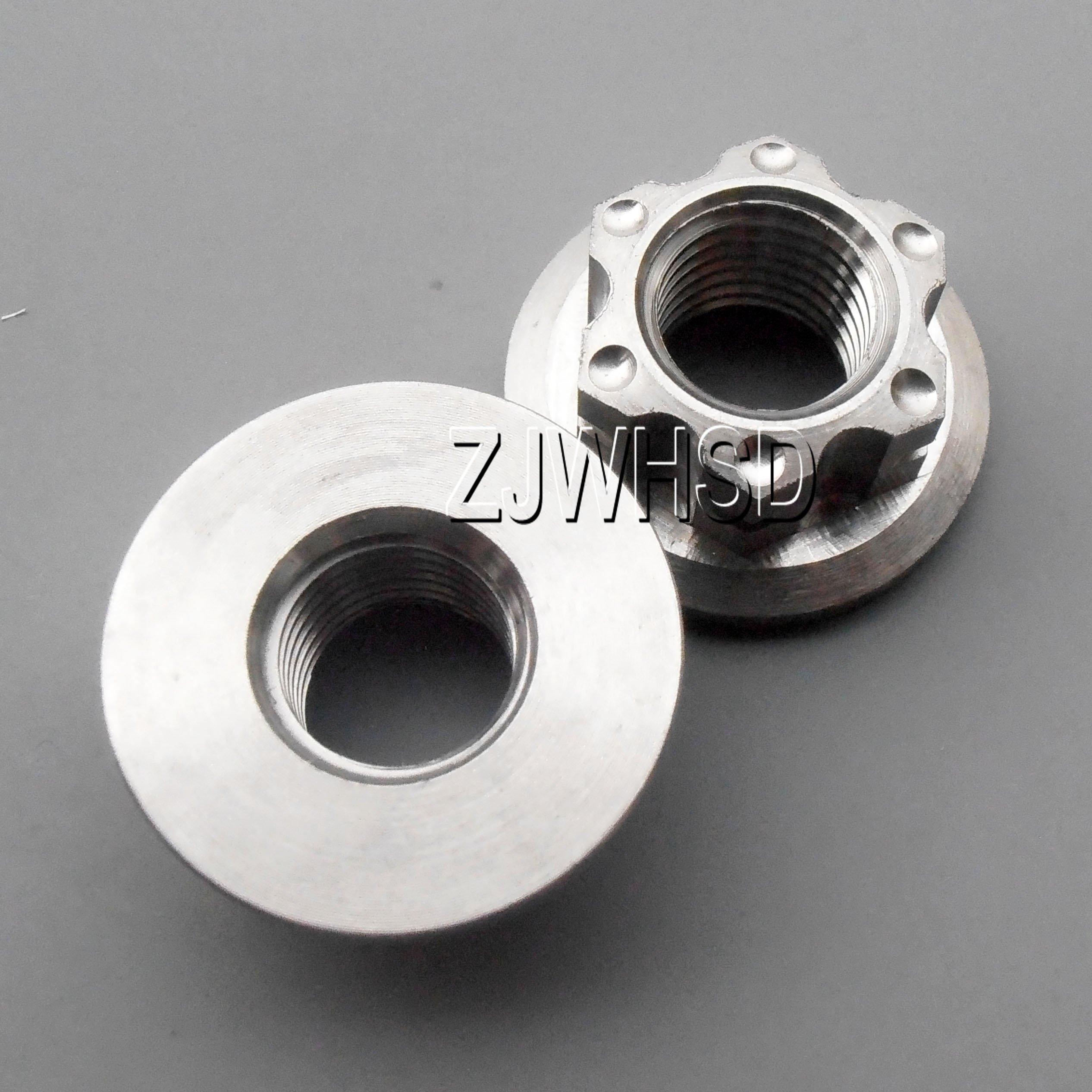 Amazon.com: 2pcs M12 x 1.25 Titanium Ti Hex Flange Flower