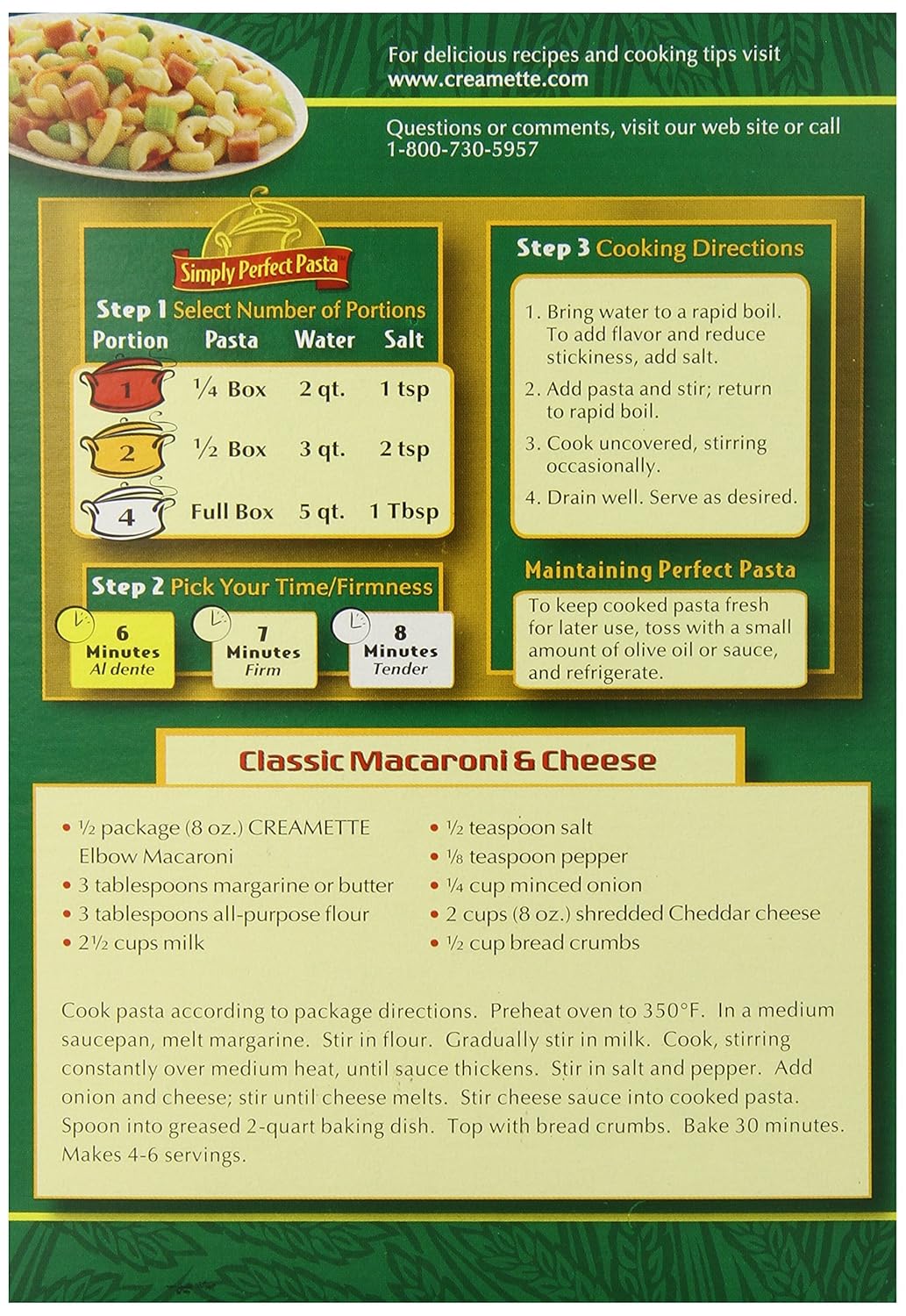 Creamette Elbo Macaroni, 16 Ounce (Pack of 20)
