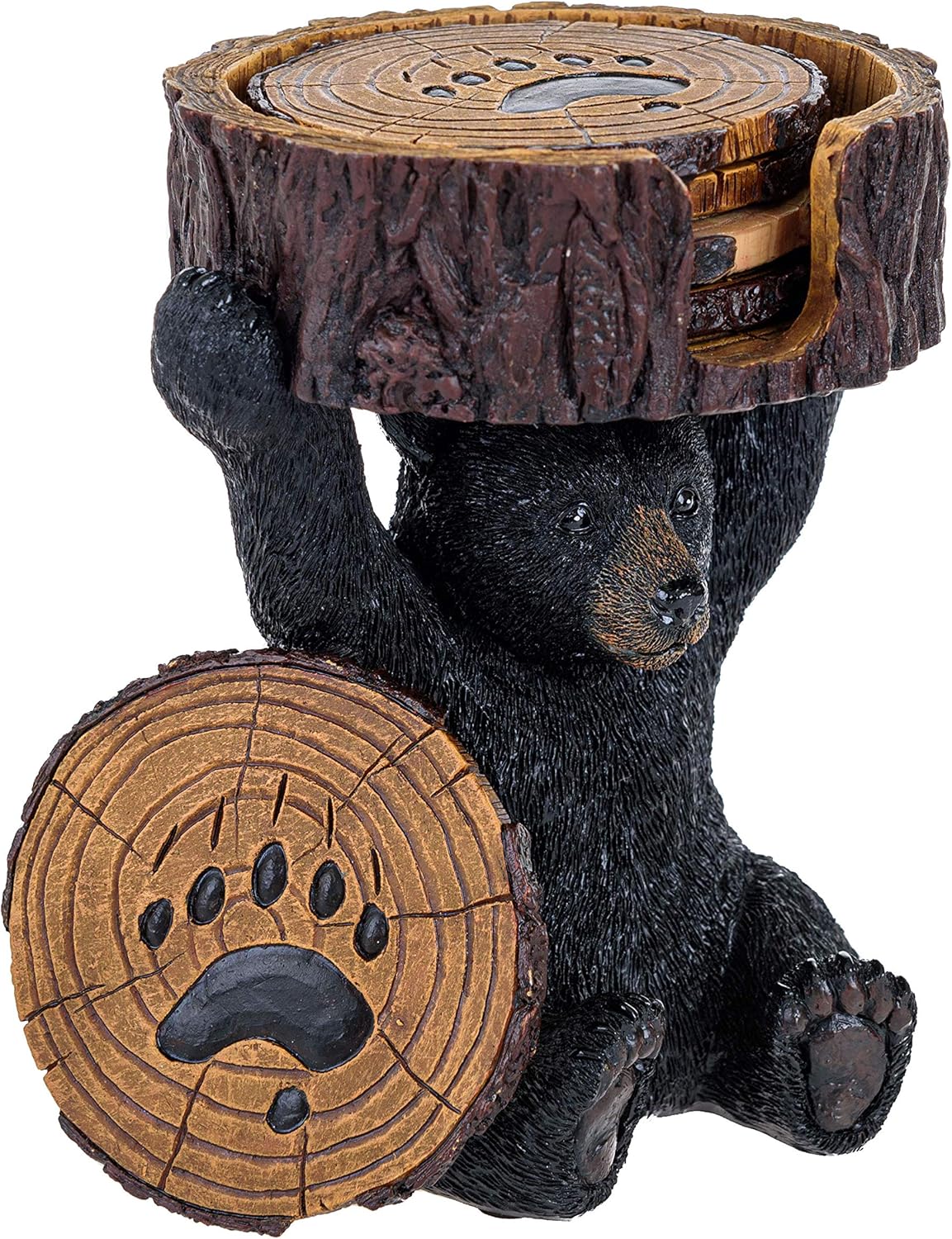 5pc Whiskey Unique Bourbon Barrel Drink Coasters 77 91cEbcW TJL. AC SL1500