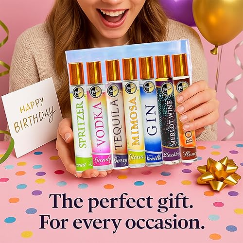 Miniatura 6 de Intoxicating Party Pack Perfume Aceites  Juego de 7 fragancias  Honey Bourbon, BlackBerry Merlot Wine, Vanilla Gin, Citrus Mimosa, Tequila Berry,