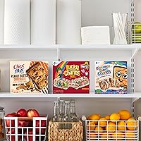 Vista 8 de Lucky Charms Barritas de cereales, barras de aperitivos, 8 unidades, 6.8 onzas (paquete de 6)