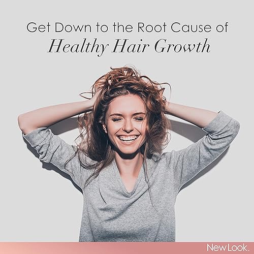 Miniatura 2 de New Look Vitaminas de apoyo al crecimiento del cabello para mujeres y hombres | Suplemento de fuerza clínica para la pérdida de cabello | Apoya el